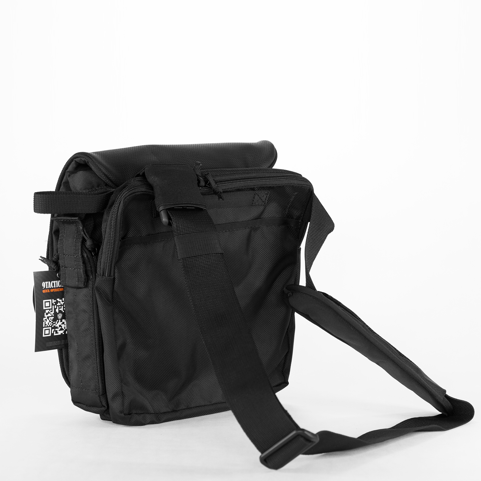Оружейная сумка для скрытого ношения пистолета Casual Bag L. Цвет ЧЁРНЫЙ. Сумка для пистолета Casual Bag L 2017. Пиксель. ЧЁРНАЯ.