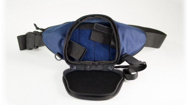 Поясная сумка для пистолета Casual Bag S MINI. Синяя.