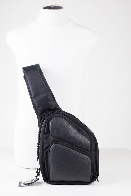 Купить сумку для оружия 9Tactical Sling SQB Black Leather. Чёрная.