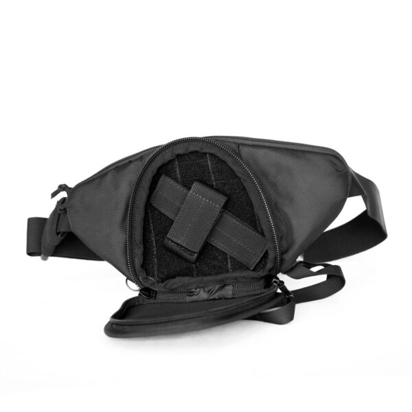 Сумка для скрытого ношения оружия Casual Bag S MINI Black Alligator. Чёрная.