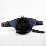 Сумка для пистолета поясная. Casual Bag S MINI ECO Leather. Синяя.