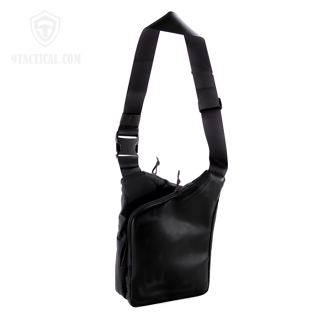 9Tactical City Bag M ECO Leather. Чёрная мужская сумка для пистолета и EDC. Для левши и правши! 9Tactical City Bag M ECO Leather. Чёрная мужская сумка для пистолета и EDC. Для левши и правши!