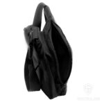 9Tactical City Bag M ECO Leather. Чёрная мужская сумка для пистолета и EDC. Для левши и правши!